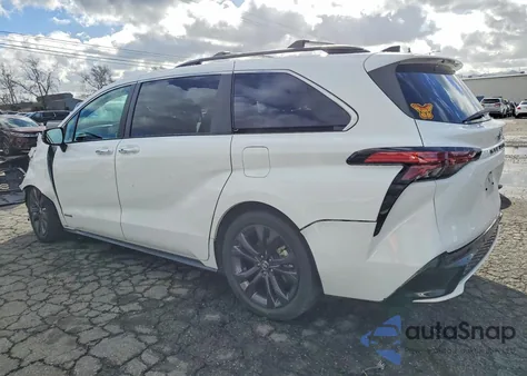 2021 Toyota Sienna Xse 7-Passenger from USA, damaged, VIN 5TDDRKEC7MS001672